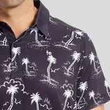Men's Monochrome Moonlight Golf Polo