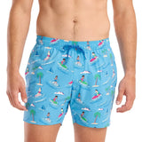 Aquaholic Stretch Swim Trunks - 6" Inseam