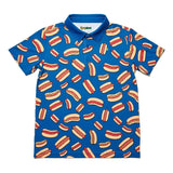 Boy's Hot Dog Golf Polo
