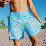 Tacosaurus Stretch Swim Trunks - 7.5" Inseam
