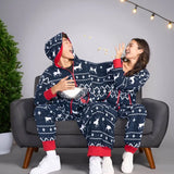 Blue Reindeer Twosie