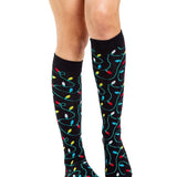 Women's String of Lights Socks (Fits Sizes 6-11W)