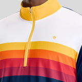 Men's Slice of Sunset Golf Quarter Zip Pullover