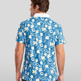 Men's Blue Botanics Pickleball Shirt