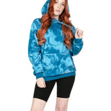 Women's Deep Blue Fleece Hoodie