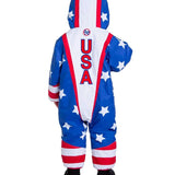 Toddler Girl's Americana Snow Suit