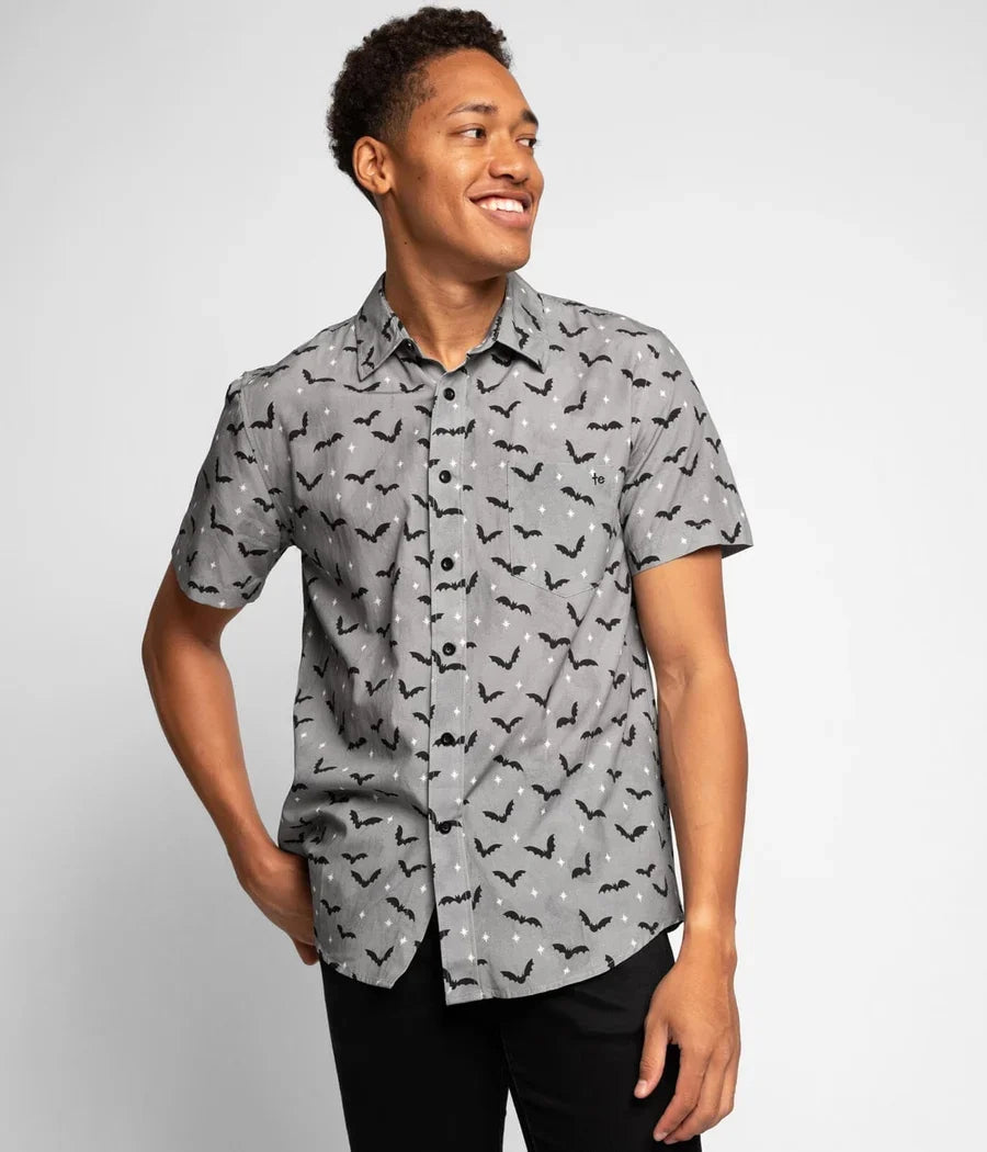 Men's Bats Button Down Shirt