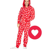 Men's Beating Hearts Jumpsuit