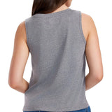 Women's Freedom Flies Sequin Cropped Tank Top