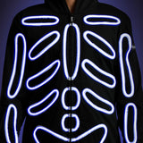 Matching Neon LED Skeleton Family Costumes
