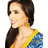 Star of David Hanukkah Earrings