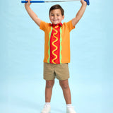 Toddler Boy's Hot Dogger Golf Polo