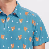 Men's Squirrel! Golf Polo