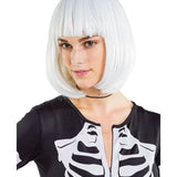 Short White Wig