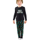 Boy's Get Gifts Crew Neck Pajama Set
