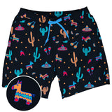 Midnight Fiesta Stretch Swim Trunks - 7.5" Inseam