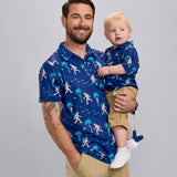 Toddler Boy's Bigfoot Bogey Golf Polo