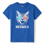 Toddler Girl's Meowica Tee
