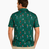 Men's Pixel Par Golf Polo