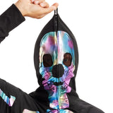 Men's Iridescent Skeleton Costume