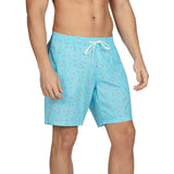 Patriotic Pops Stretch Swim Trunks - 7.5" Inseam