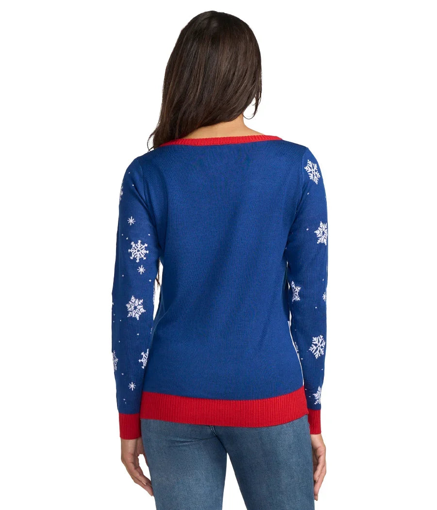 Women's Rollin' With My Snowmies Ugly Christmas Sweater
