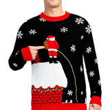 Men's Leaky Roof Light Up Ugly Christmas Sweater
