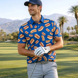 Men's Hot Dog Golf Polo