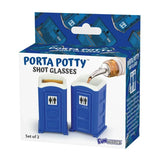 Porta Potty Shot Glasses