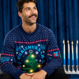 Men's Chrismukkah Light Up Sweater