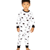 Toddler Boy's Beary Christmas Crew Neck Pajama Set