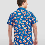 Men's Hot Dog Polo Shirt