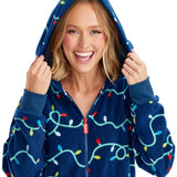 Women's String of Lights Light Up Jumpsuit