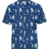 Men's Yuletide Yeti Button Down Shirt