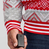 Men's Rudolph Light Up Ugly Christmas Sweater