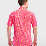 Men's Pink Banana Hawaiian Shirt