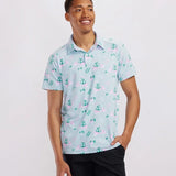 Men's Golf Cart Gator Polo Shirt