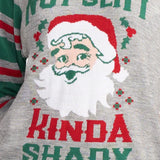 Women's Not Slim, Kinda Shady Ugly Christmas Sweater
