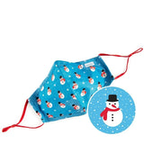 Snowman is an Island Face Mask