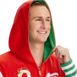 Men's Sporty Santa Jumpsuit