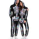 Iridescent Skeleton Couples Costumes