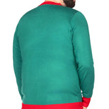 Men's Santa's Coming Big and Tall Ugly Christmas Sweater