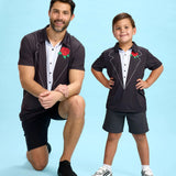 Toddler Boy's Tuxedo Golf Polo