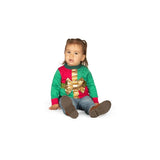 Baby Girl's Little Present Ugly Christmas Sweater