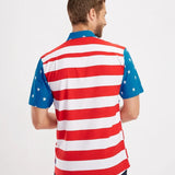 Men's American Flag Button Down Shirt