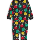 Toddler Boy's Ornaments Crew Neck Pajama Set