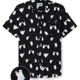 Men's BOOze Ghost Button Down Shirt