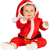 Baby / Toddler Santa Jumpsuit With Fur
