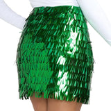 Green Tinsel Skirt