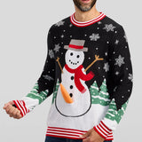 Men's Frisky Frosty Pump Ugly Christmas Sweater